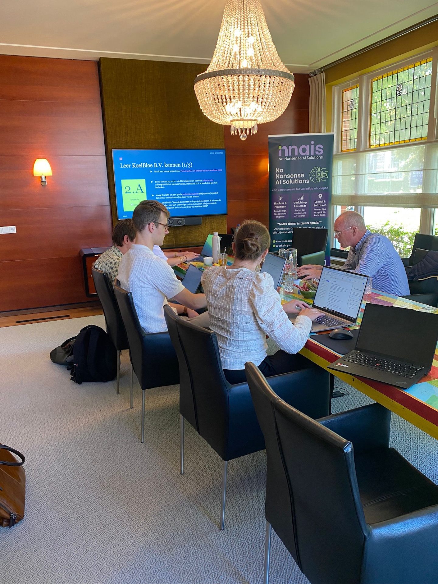 Kennissessie bij Van der Meer Accountants & Adviseurs